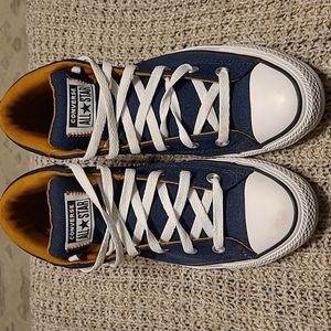 Converse Chuck Taylor All Star Mid-Top Street Sneakers, Blue,